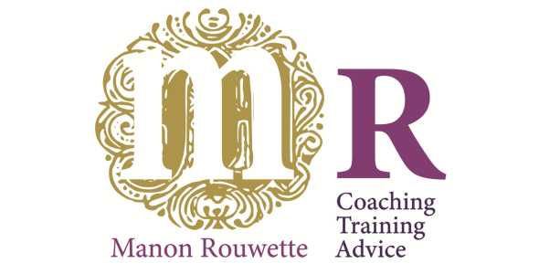 Logo Manon Rouwette, MR Coaching Training Advice