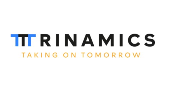 Logo Trinamics, taking on tomorrow